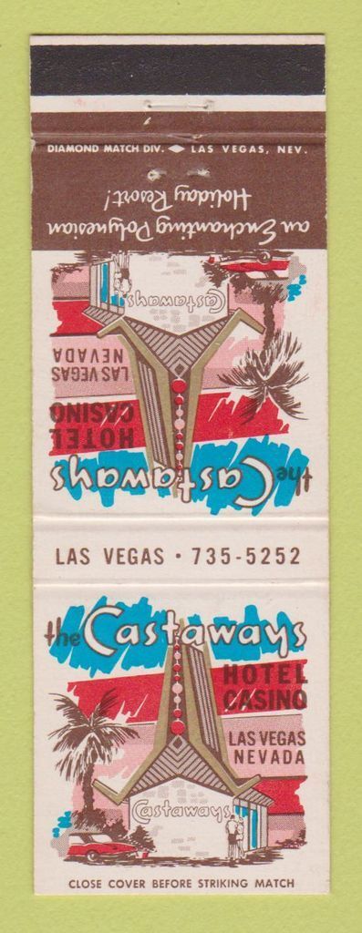 The Castaways matchbook